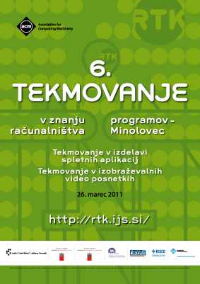 Plakat tekmovanja 2011.